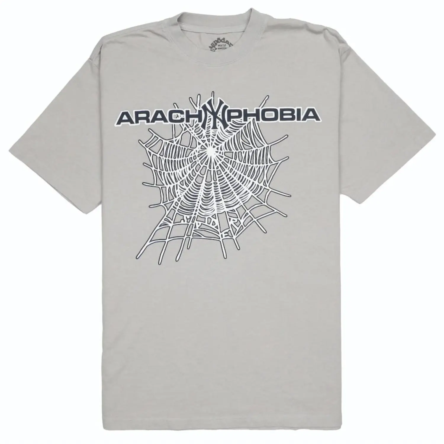 Sp5der Arach NY Phobia Tee Grey